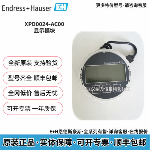 E+H恩德斯豪斯 显示模块XPD0031-AA0F00显示屏幕原装进口现货
