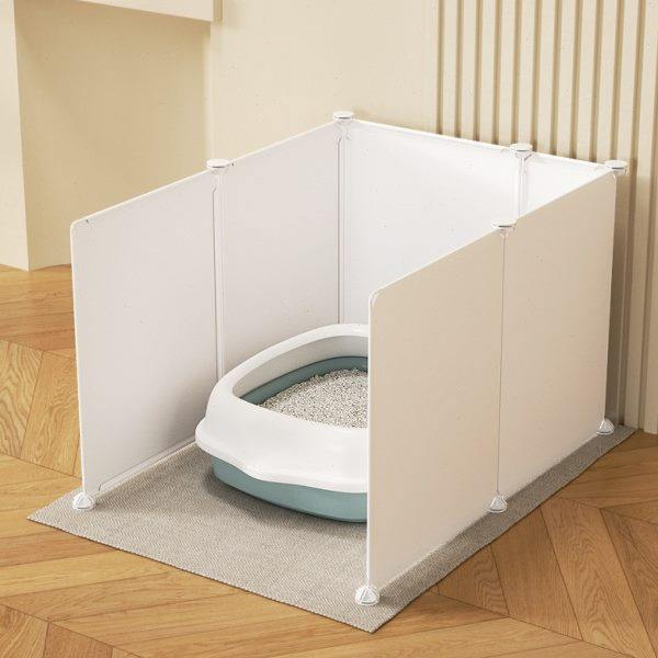 猫砂盆围栏防飞溅隔臭加高挡板防水罩子户外防雨外罩隔板猫厕所围,商业/办公家具,货架附件/货架配件/洞洞板配件,淘宝优惠券,粉丝福利购,淘宝优惠卷