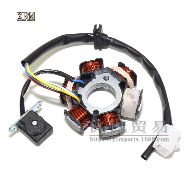 摩托车发电线圈 东南亚XRM100线圈 菲律宾 磁电机线圈WAVE100