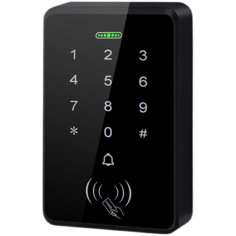 密码刷卡门禁一体机IC卡门禁系统套装磁力锁玻璃门单双开铁门木门