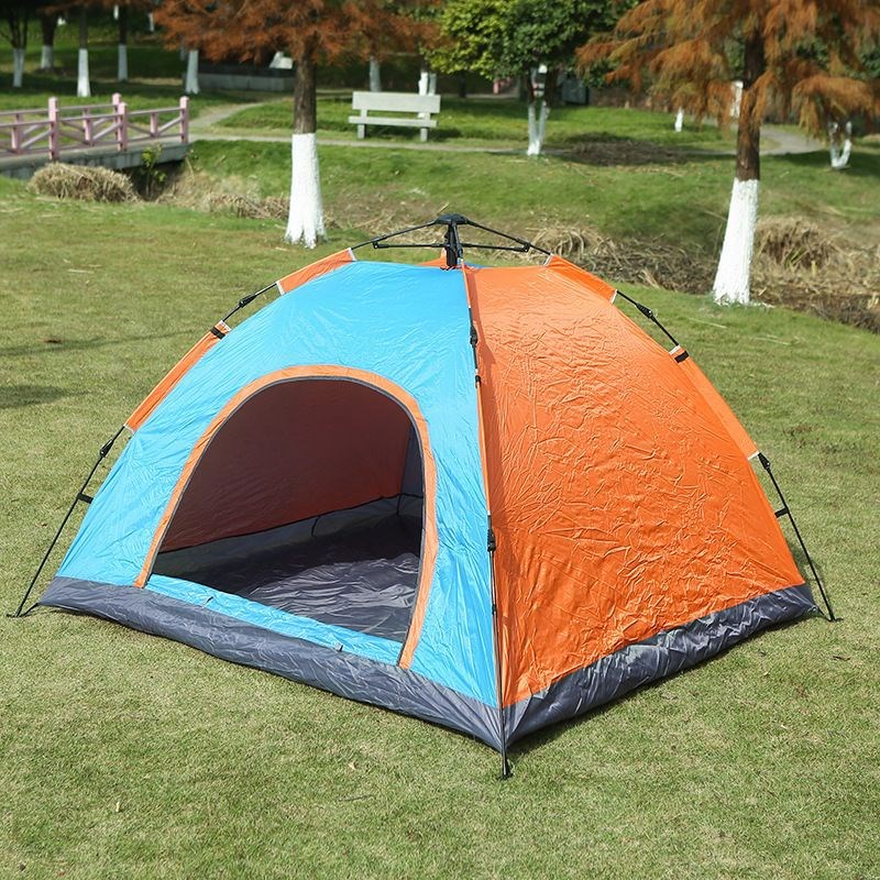 帐篷户外野营露营郊游全自动速开防晒遮阳钓鱼沙滩公园双人多人帐