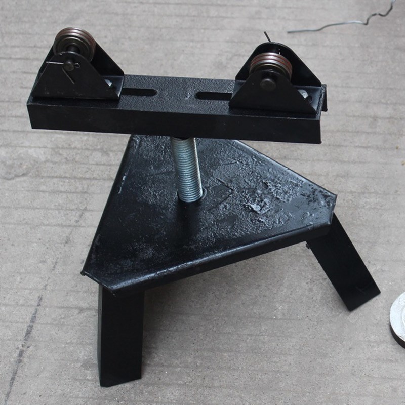 华贸支架三角架压槽机套丝机配件切管机钢管架架子托管托架默