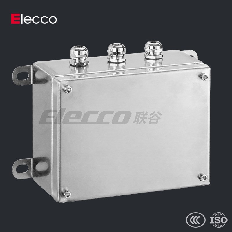 联谷不锈钢KL接线箱/室外防水接线盒三防UK端子箱分线盒200*150