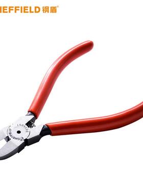 钢盾S035051 电子水口钳5英寸剪切直径φ3mm弹簧钳127mm
