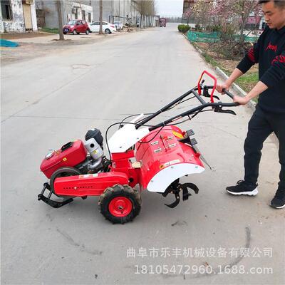 乐丰牌小型汽油微耕机 深耕旋耕机 微型田园松土机