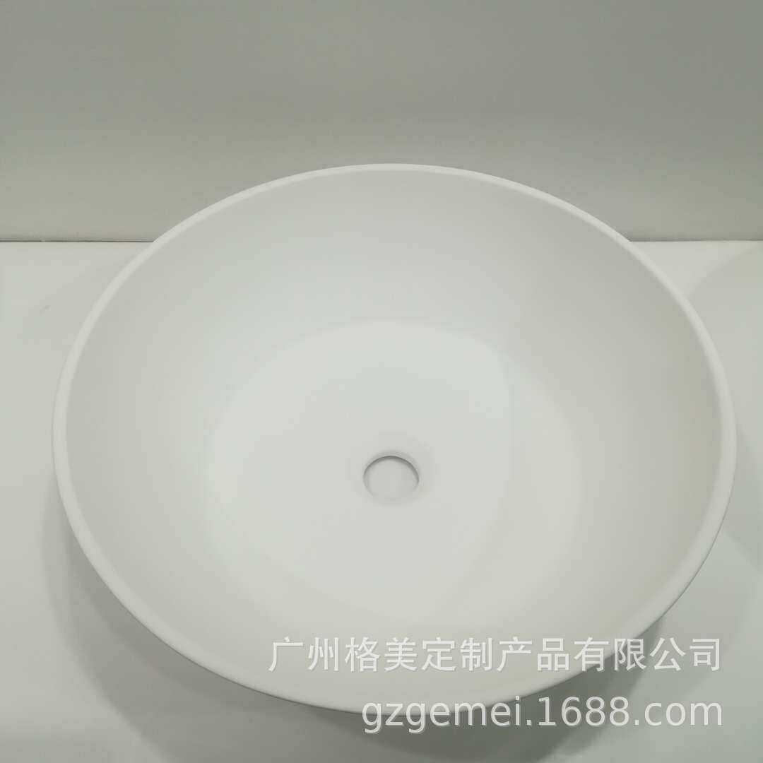 厂家定 做家用小户型一体台上盆立柱盆浴缸 人造石浴缸出品质