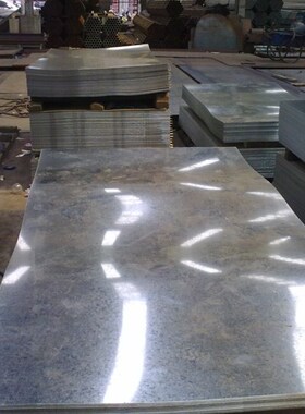 镀锌板0.5*1米*2米切割零卖加工小块板切割小板镀锌板折边小块