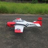 Dynam迪乐美1.3米T28遥控电动航模固定翼像真战斗机下单翼4s动力