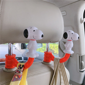 汽车挂钩卡通可爱车内后排钩子多功能置物钩车用车载座椅背挂勾