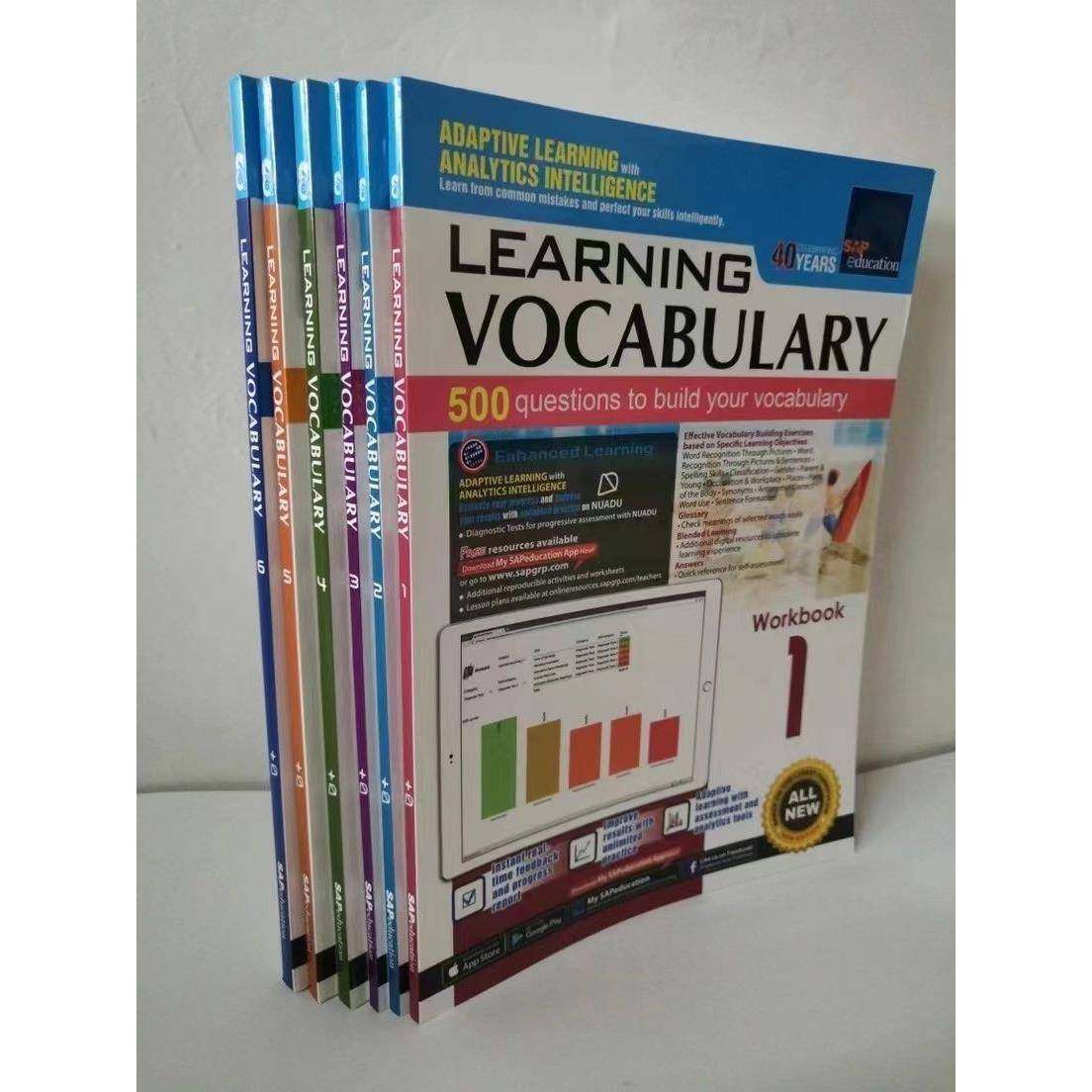 新加坡词汇练习SAPLearningVocabulary1-6年级小学英语教辅,农用物资,其他肥料,淘宝优惠券,粉丝福利购,淘宝优惠卷