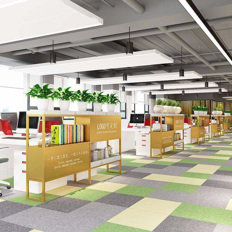 网红隔断置物架办公室装饰花架铁艺落地矮隔断屏风卡位展示架书架,纺织面料/辅料/配套,纺织机械配件,淘宝优惠券,粉丝福利购,淘宝优惠卷