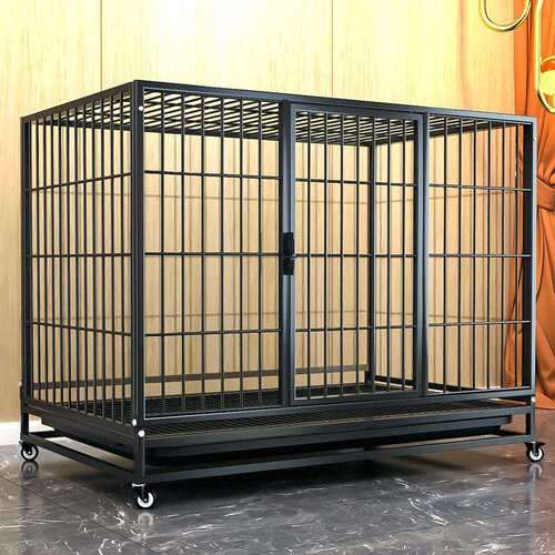 厂家直销狗笼可折叠加粗大型犬中型犬小型犬金毛泰迪柯基宠物笼子
