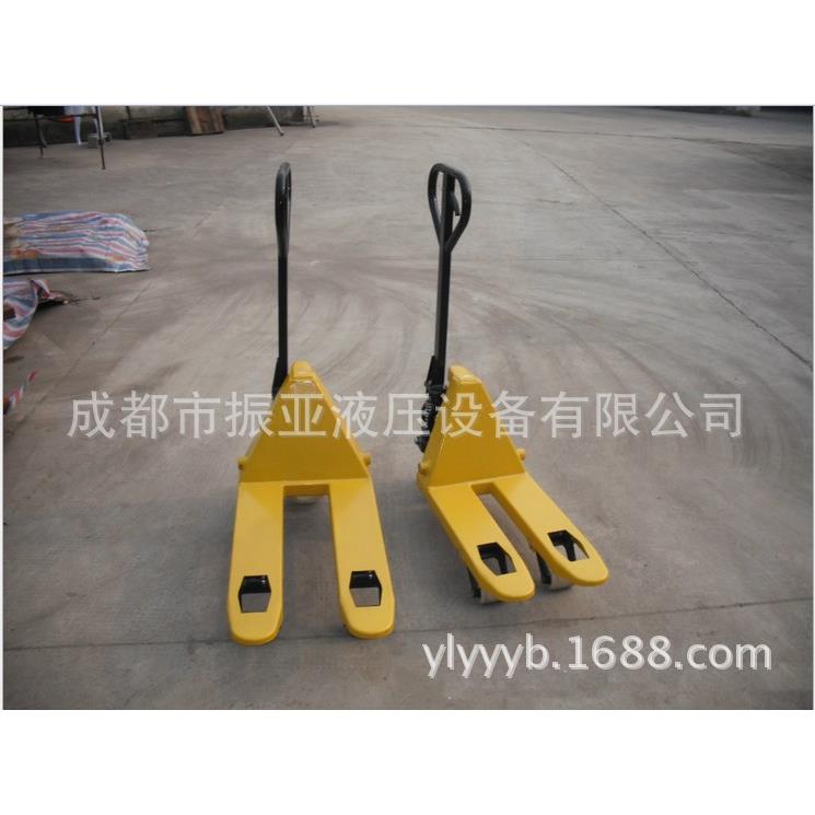 1 2 3吨狭窄型手动搬运车,短小型液压叉车,非标托盘搬运车地牛