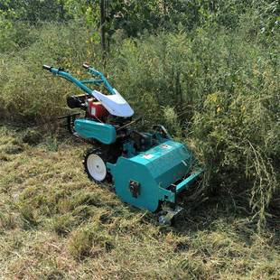 厂直发PJD自走式果草园碎机高草草杂草都能粉碎割家草机碎还田机
