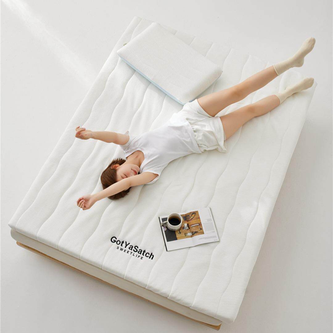 A类ka弹ng菌0压记忆棉床垫慢回柔软舒床床褥TAK垫子服5cm深睡眠垫