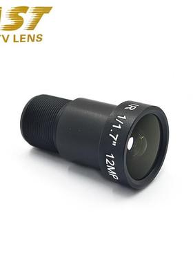 安视4K1631MP通1/1.7MMM12*0.5大靶面125002万高清单板机镜头