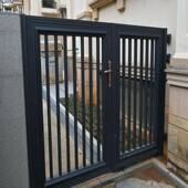 铝艺大门别墅门后花园门铝合金庭院子M02母门花园栅自围栏农村建