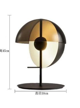 后代现简约创意半圆玻璃台客厅酒店卧室样床头书房板房52945设计