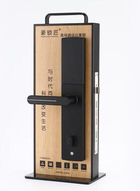通密码锁F-15黑色入户密门码锁智能锁锁厂家密码锁家用盗门新中式