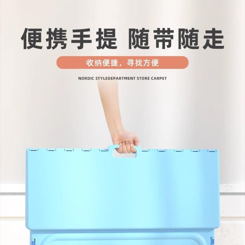 儿用童折叠家桌塑料便596携式子学习小书桌园宝宝写字画画台幼儿
