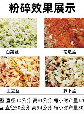 新款碎菜机丝喂鸡鸭草鹅粉碎机切养殖用蔬菜切碎机小型家机tj#yu+