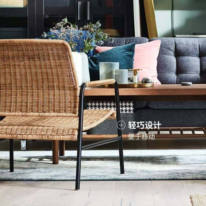 家用休闲沙发椅阳台藤沙发靠背椅创意单人座椅舒适藤编椅子东南亚,玩具/童车/益智/积木/模型,垂直悬浮玩具,淘宝优惠券,粉丝福利购,淘宝优惠卷
