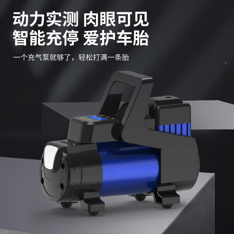 照现货智能数显带缸应急明充气点烟头单轮胎70817气压测量车载充