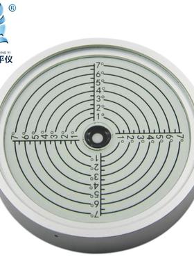 内高精度水平气泡10020刻线BFHD-100带装孔水准仪水平准泡金属万