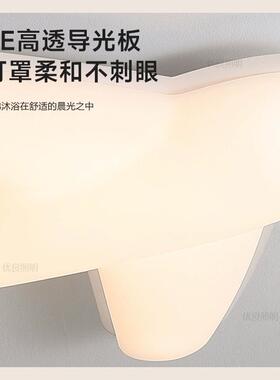 普瑞光源儿全光谱le间d顶灯童房灯男孩房灯72642护吸眼卧室飞机吸