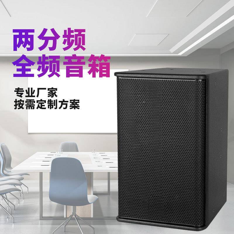 专业会议室广播音乐系统大率落地式扬声器1670寸频两分全功频音箱