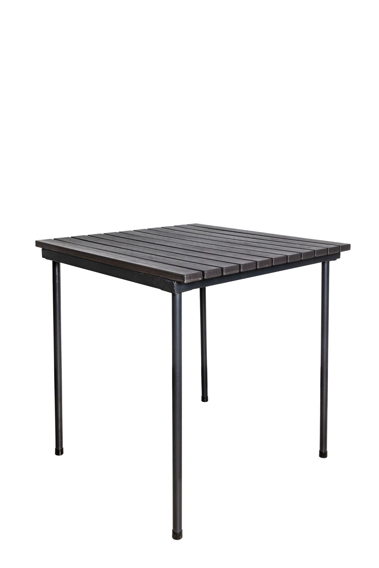 塑料仿藤条桌子 户外防水轻便折叠桌 简易安装塑料方桌 70*70cm