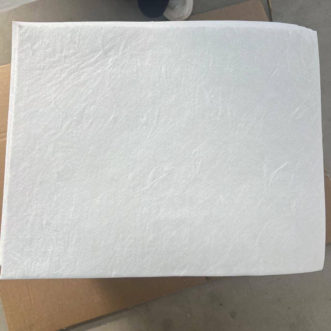 吸油棉业工舶油田化工679海工事吸油片复合压点吸油毡PP业吸油船