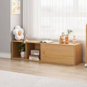 飘窗柜储物柜可坐落地阳台置物矮柜地柜杂物收纳柜子窗台家用卧室