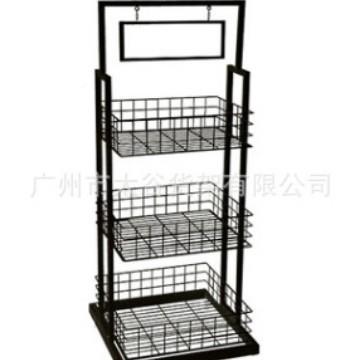 便利店架新款TG-YP007优品货三福百货货凡品货架3列层网篮圆形陈