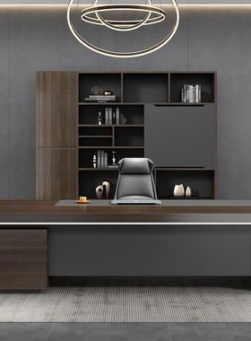 泓恒新中式板办公老桌裁单桌简约现代时尚人经理主管LZX桌办公家