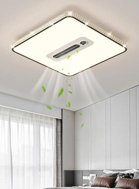 晶202新款液显示屏负离子水晶裂5纹隐形风扇灯全屋组VBZ套餐合风