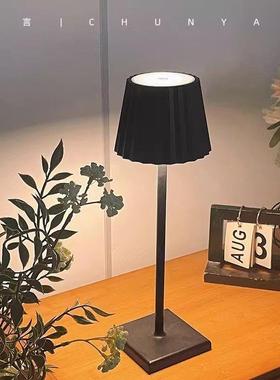 网红台灯我是床头围摸充电小夜灯房触间现简代约L82023ED桌面灯氛