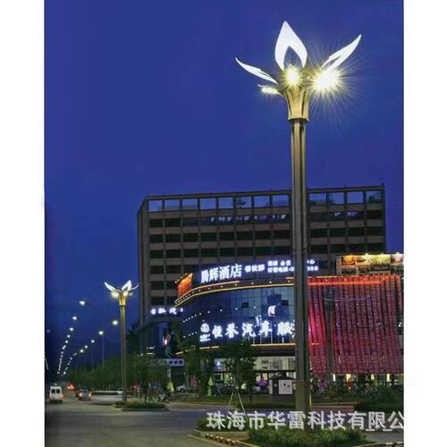 LED玉PZF兰路灯户外市政防水广中华灯场灯景观高杆灯LED照明路灯