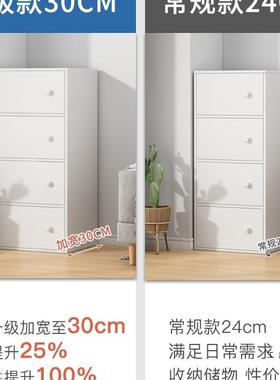 斗柜储物物柜五斗柜小户型客厅靠墙窄高现立柜简ZGN约代纳收柜置