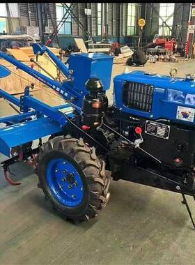 扶机式农用拖23648拉山地小麦玉米播种柴机犁田机油手大马力手扶