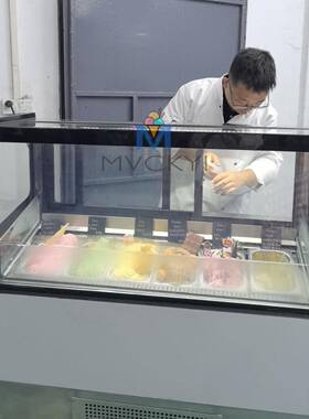 家大型冰激凌展柜展哈根达斯立式硬冰淇淋冷ZAX示藏示厂柜带配件
