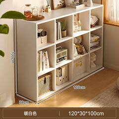 书架置物架落地纳多层本收架阅aaaad读矮书柜简易书柜子储物客格