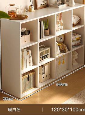 书架置物架落地纳多层本收架阅aaaad读矮书柜简易书柜子储物客格