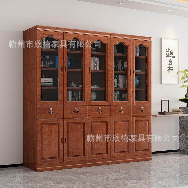 新中式实木书柜书橱带锁玻用璃家门落地靠墙置物架代简约收无品牌,农机/农具/农膜,其它农用工具,淘宝优惠券,粉丝福利购,淘宝优惠卷