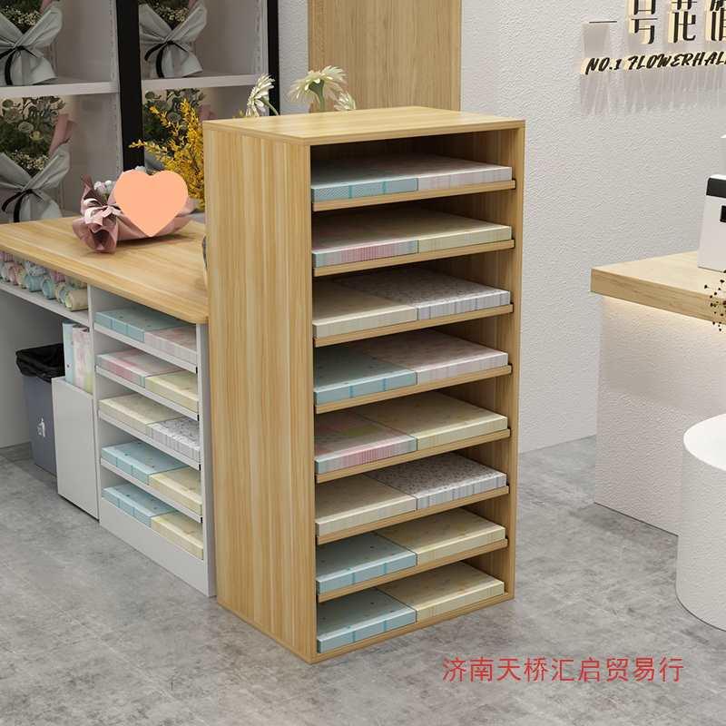 摆放幼可儿园画卡纸鲜花纸店抽包装纸DTJ画室拉架收纳柜柜置物架