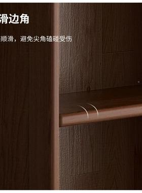 实纳木书架柜家用落AZF地置物客厅靠收储物柜子简墙易书架展示柜