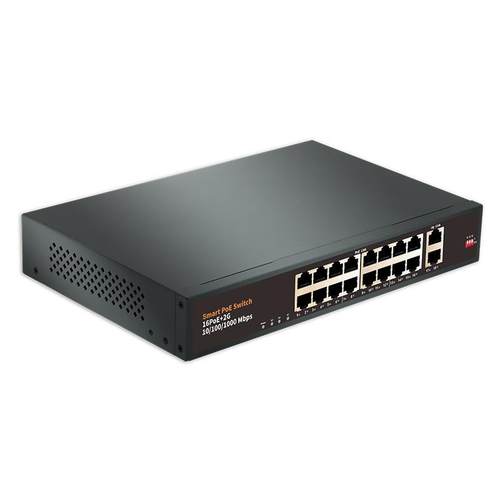 监控5POE交换机标准16/18口2VF供电250米长距离1义ZLC乌市场62G