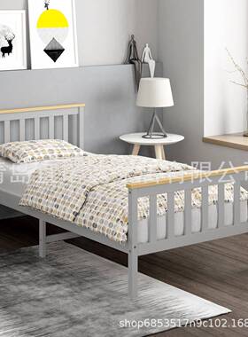 宿OLZ舍出租床屋宾馆简易实惠口实木松木床厂直发工卧室家具出品