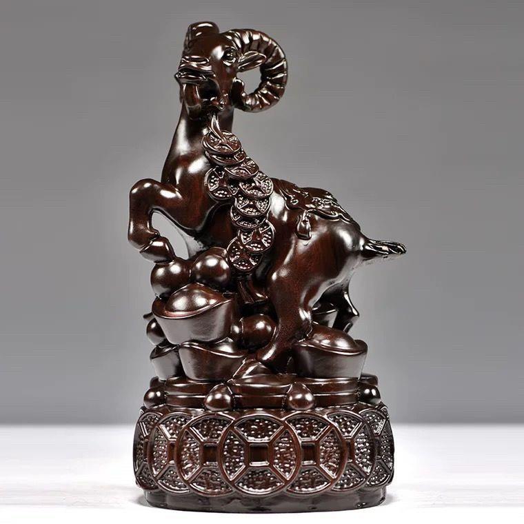 黑檀木雕十摆二生鼠肖件全套实木质牛虎兔龙蛇马羊猴鸡NIS工狗猪