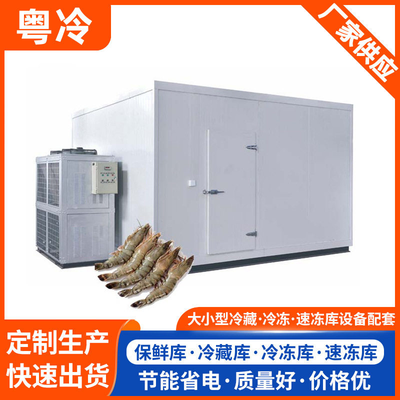 全套冷库制冷设备 低温速冻海鲜果蔬保鲜冷藏库 商用小型冷冻室
